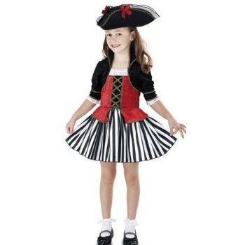 Disf.Inf.Niña Pirata Anne 7-9A