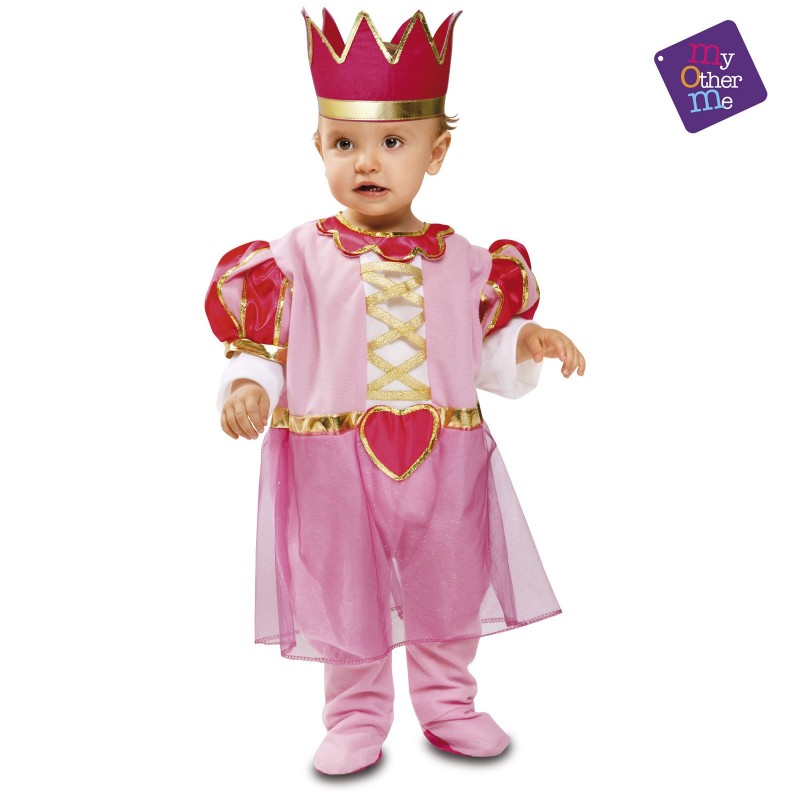 Disf.Bebe Princesa Rosa 7-12M Disf.Bebe Princesa Rosa 7-12M