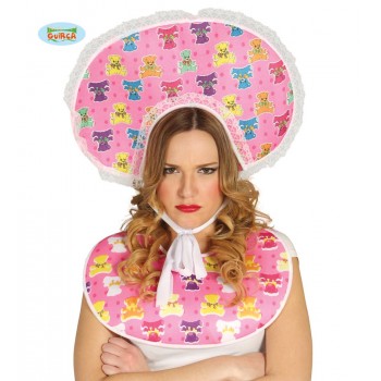 CONJUNTO BABY (GORRO+BABERO)
