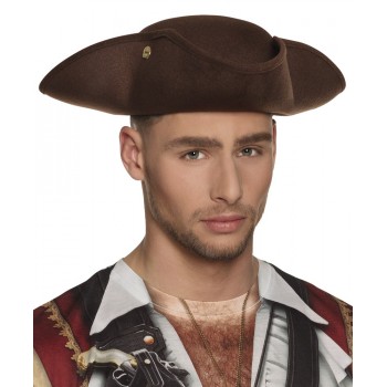 Sombrero Bucanero Marron