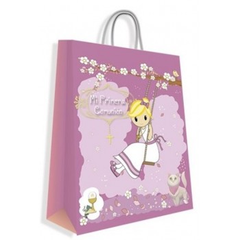Bolsa Comunion Niña Gato