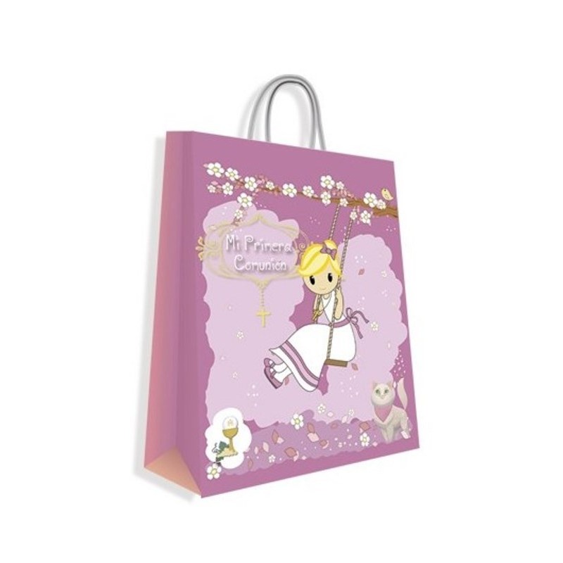 Bolsa Comunion Niña Gato Bolsa Comunion Niña Gato