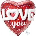 Globo Corazon "Love You" Globo Corazon "Love You"