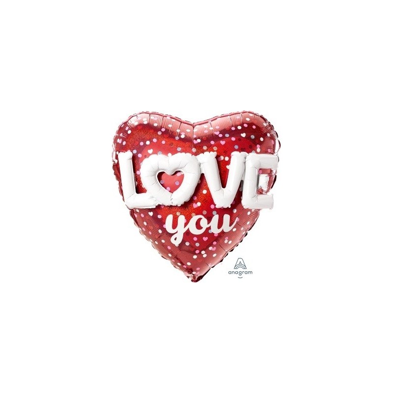 Globo Corazon "Love You" Globo Corazon "Love You"