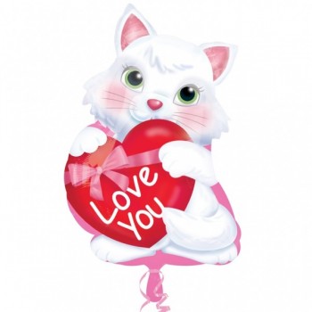 Globo 18" Gatito Love