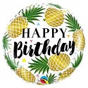 Globo 18"Piñas Happy Birthday Globo 18"Piñas Happy Birthday