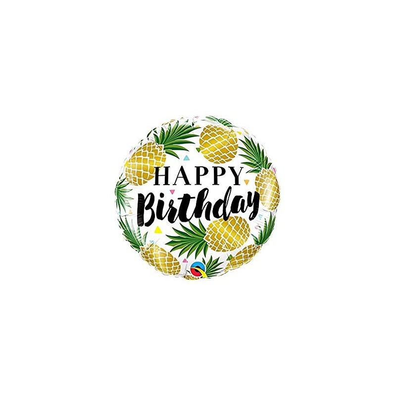 Globo 18"Piñas Happy Birthday Globo 18"Piñas Happy Birthday