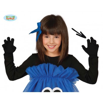 GUANTES INF.NEGRO 17CM