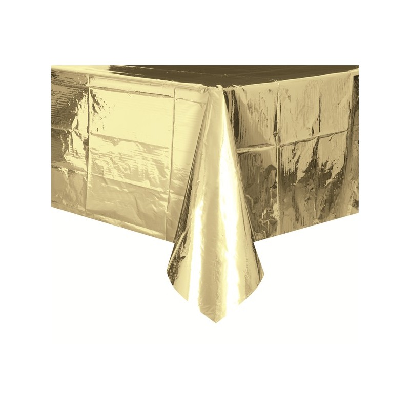 Mantel Plast.Oro 137X274cm Mantel Plast.Oro 137X274cm