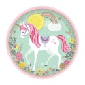 P/8 Plato 23Cm Unicornio Magic P/8 Plato 23Cm Unicornio Magic