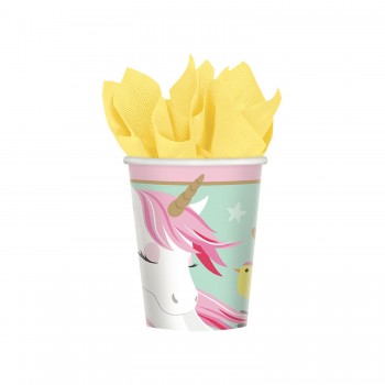 P/8 Vasos Unicornio Magico