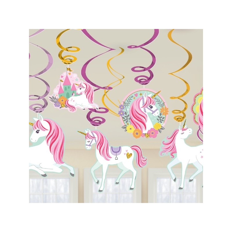 P/12 Colg.Dec.Unicornio Magico P/12 Colg.Dec.Unicornio Magico