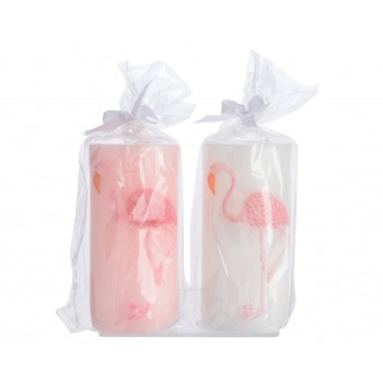 Velon Blanco/Rosa12cm Flamenco