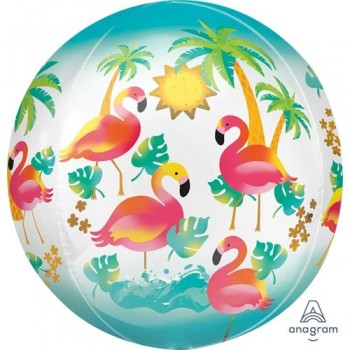 Globo Orbz Flamingo Tropical