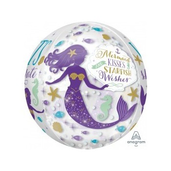 Globo Orbz La Sirenita