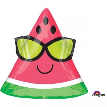 Globo 18" Sandia Con Gafas