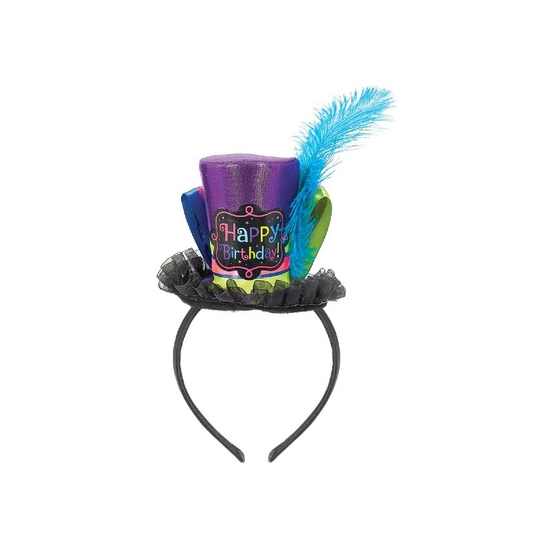 Diadema C/Sombrero Happy Bday Diadema C/Sombrero Happy Bday
