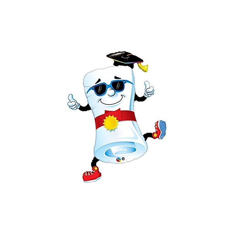 Globo Diploma Graduado 94Cm Globo Diploma Graduado 94Cm