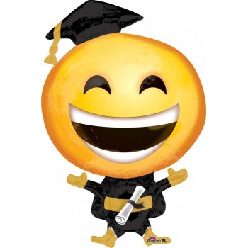 Globo Emoticono Graduacion