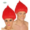 PELUCA TROLL ROJA PELUCA TROLL ROJA
