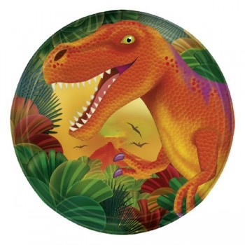 P/8 Plato 17.7Cm Dinosaurios