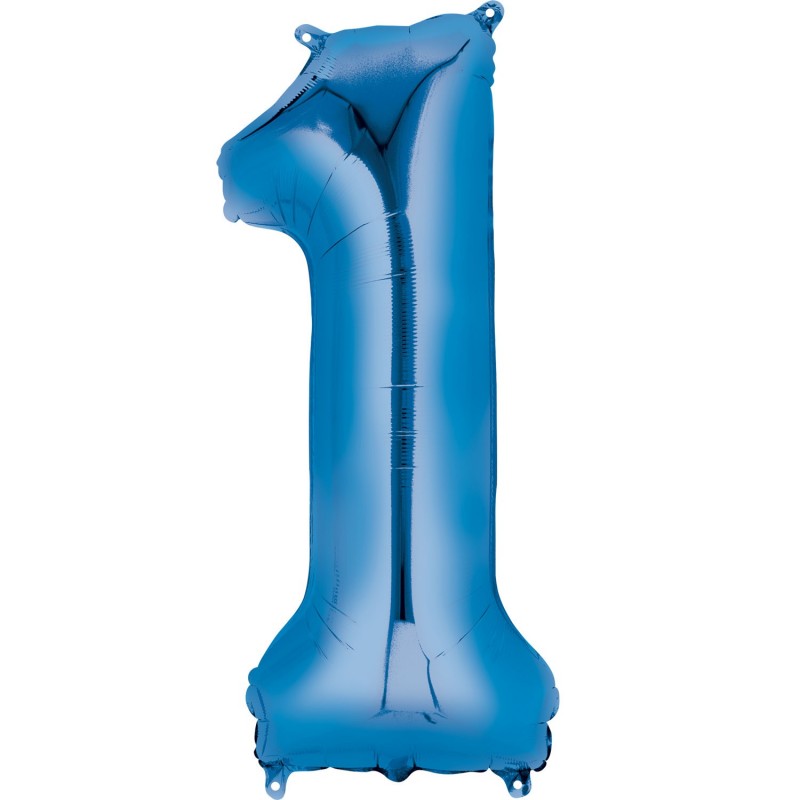 Globo Palo Nº1 Azul