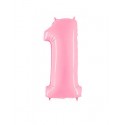 Globo Nº1 Rosa 40"
