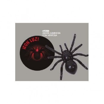 Araña Luminosa C/Ventosa