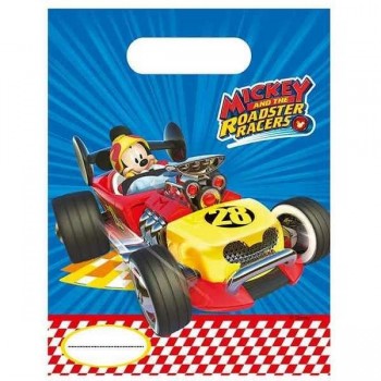 P/6 Bolsas Mickey Piloto Carre