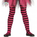 Panty Fucsia C/Rayas 5-9 Años