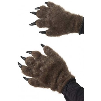 Guantes Manos Monstruo Marron