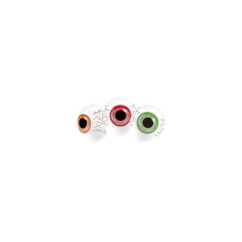 P/8 Globo Blanco Ojo Zombie P/8 Globo Blanco Ojo Zombie