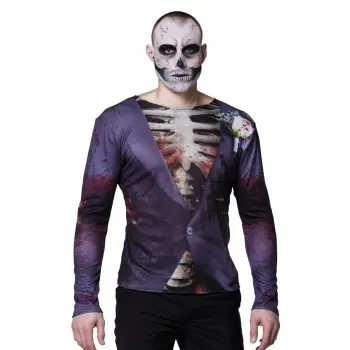 Camisa Real.Esqueleto Chaq.M/L