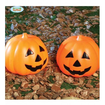 CALABAZA C/LUZ 15CMS