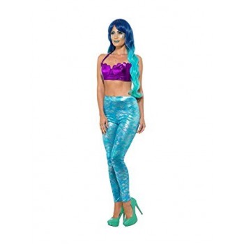 Mallas De Sirena Azul T-Xs