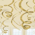 P/12 Deco Espiral Oro