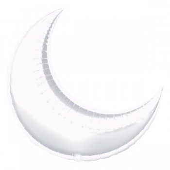 Globo 26"Creciente  "C" Plata