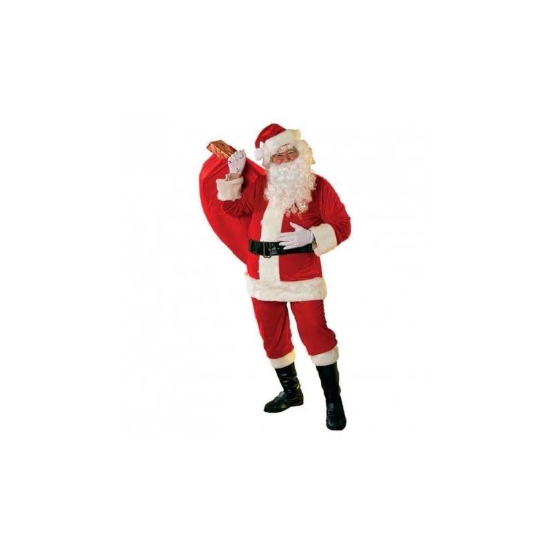 Disf.Papa Noel Premium Adulto