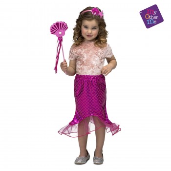 Set Tutu Sirenita Rosa 3-6