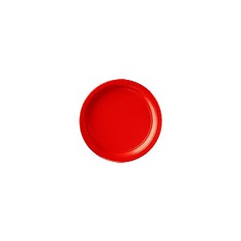 P/8 Plato 23Cm Rojo Carton