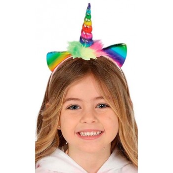 Diadema Inf.Unicornio Multic