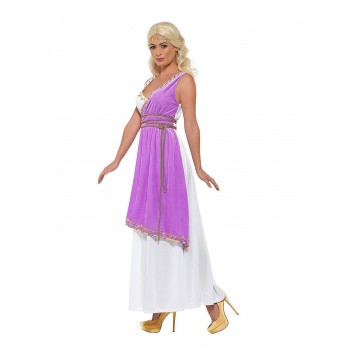 Disf.Diosa Griega Morado T-M