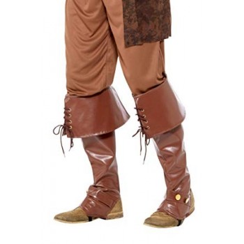 Cubrebotas Pirata Marron