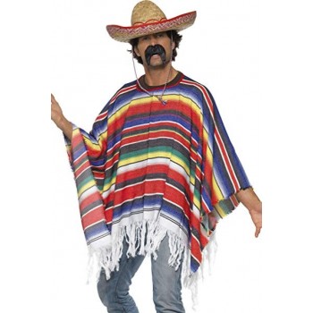 Poncho Mejicano Multicolor