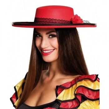 Sombrero Rojo Señorita