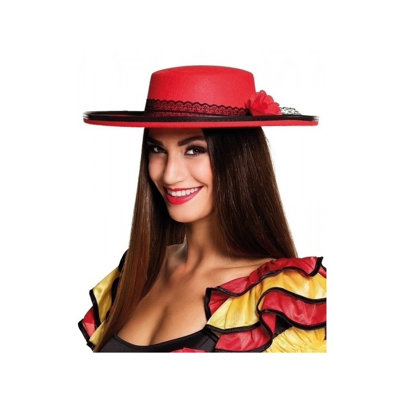 Sombrero Rojo Señorita