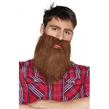 Barba Hipster Marron