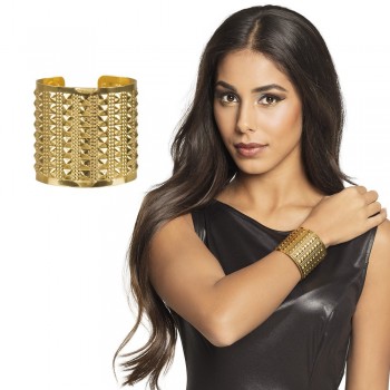 Brazalete Ancho Oro