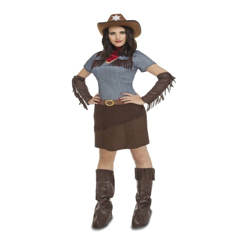 Disf.Cowgirl T-S