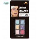 Set 6 Colores Sombras Glitter
